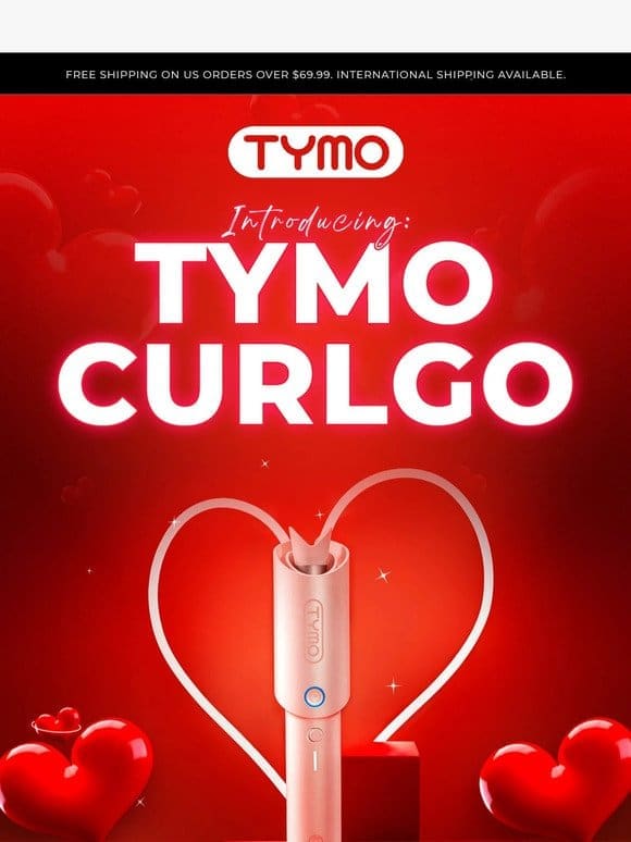 The TYMO CURLGO has officially dropped