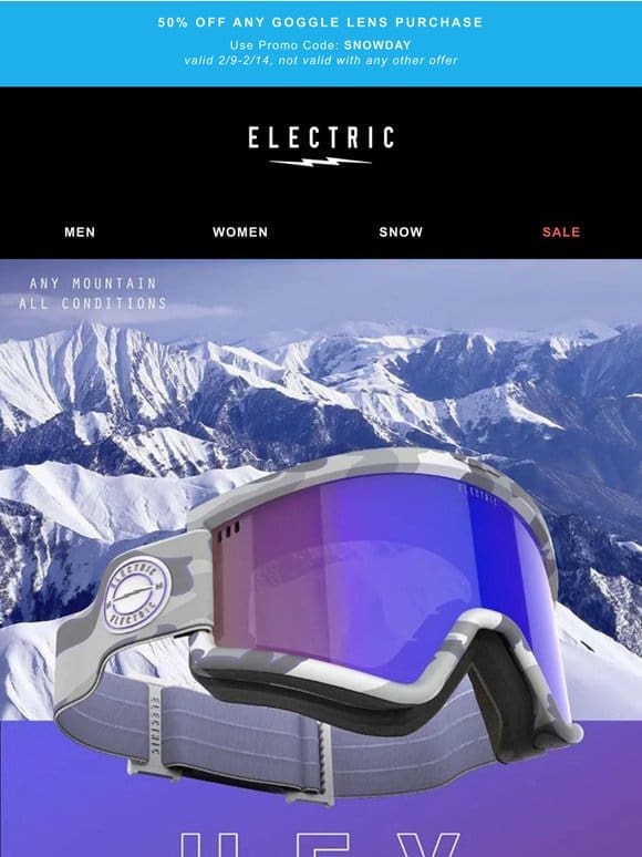 The Ultimate All-Mountain Goggle