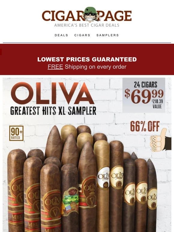 The greatest deal y’Oliva see?