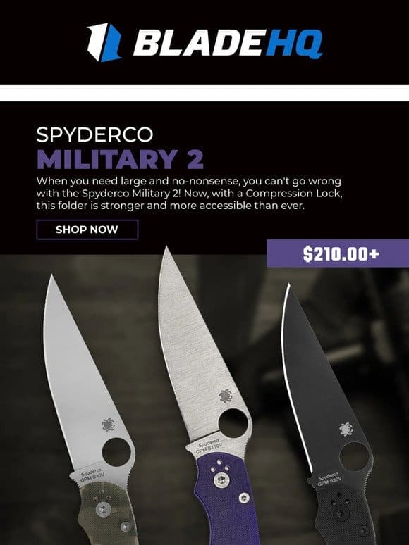 The perfect Spyderco for tactical & EDC use!