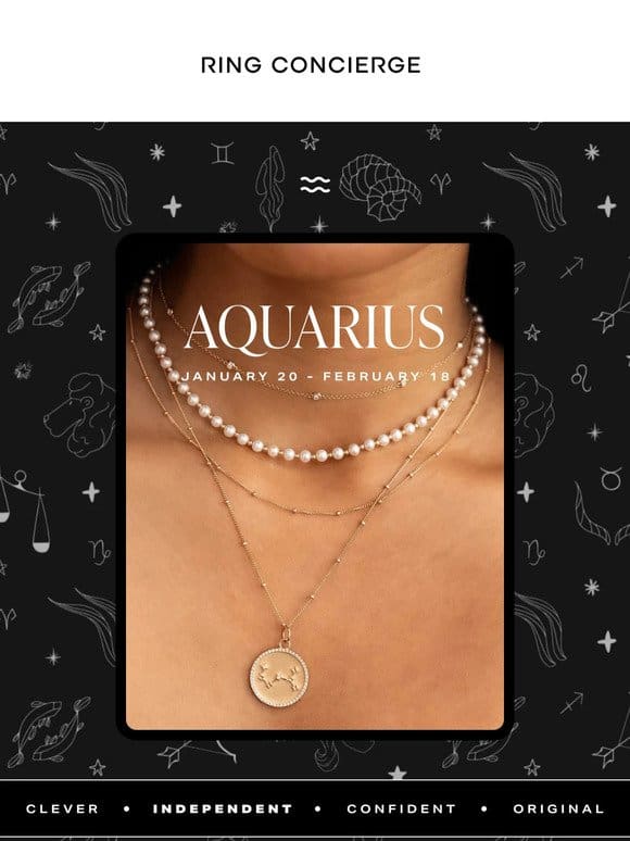 The stars have spoken， Aquarius