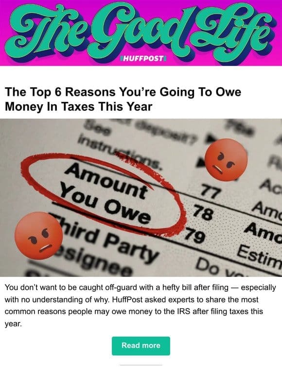 The top 6 reasons you’re going to owe money in taxes this year