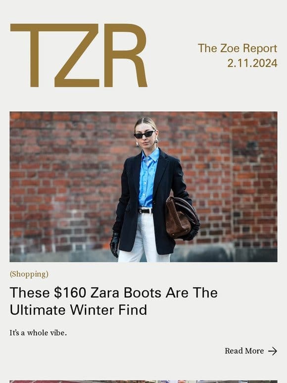 These $160 Zara Boots Are The Ultimate Winter Find