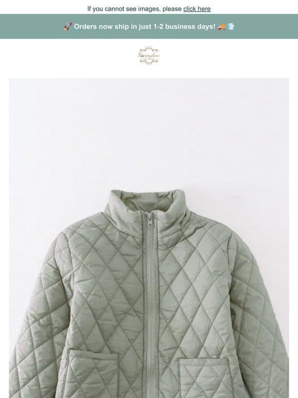 They’re Back! More Colors in Your Favorite Quilted Coat
