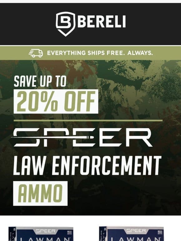 This Is HUGE! Speer Ammo Sale Is On!