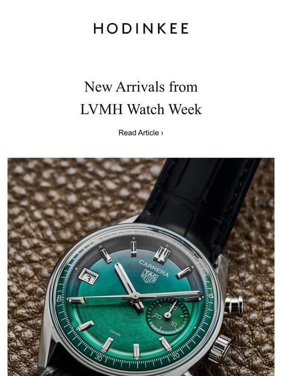 This Week in the Shop: New Arrivals from LVMH Watch Week