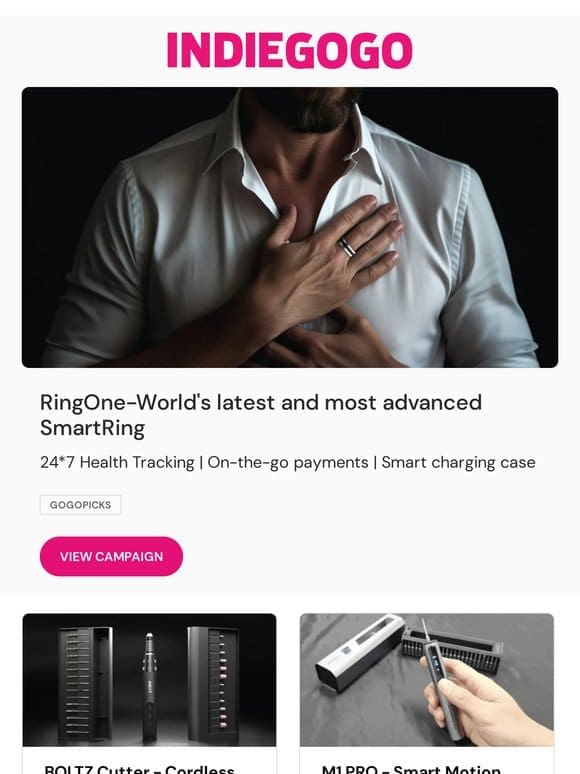 This easy-to-wear functional smart ring helps you live a better life