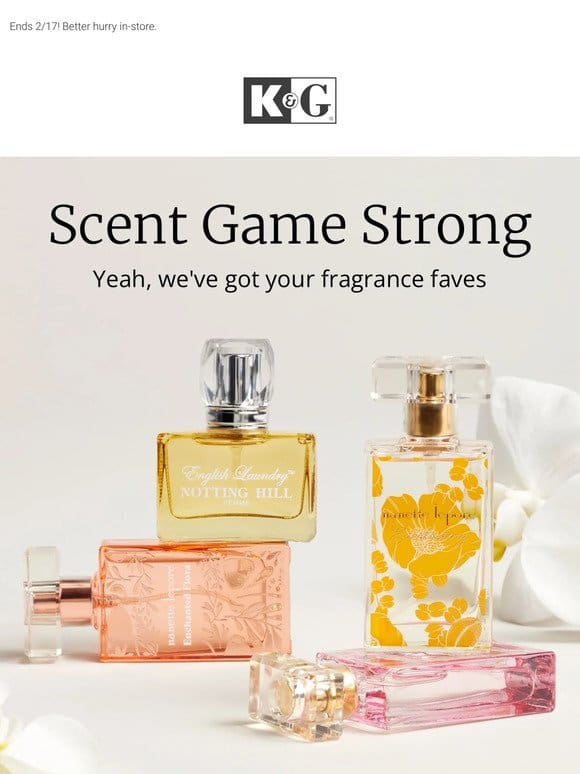 Thought of you: Men’s & Women’s Fragrance deals