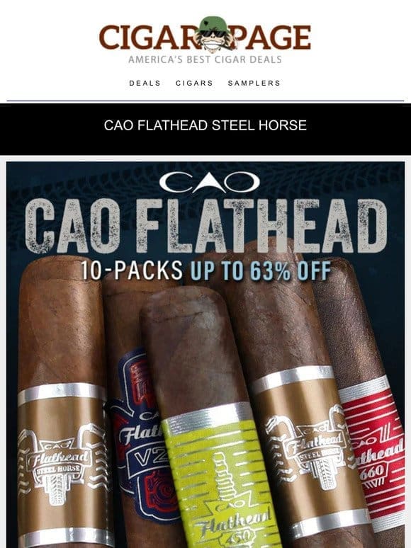 Ticket to ride: $3.95 CAO Flathead 10Packs