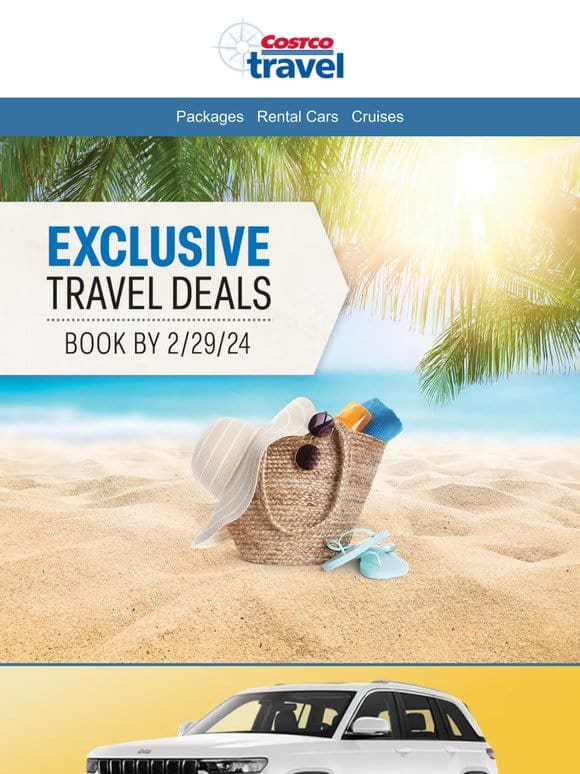 Time is limited on these travel deals!