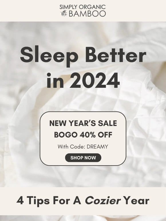 Tips for Better Sleep in 2024