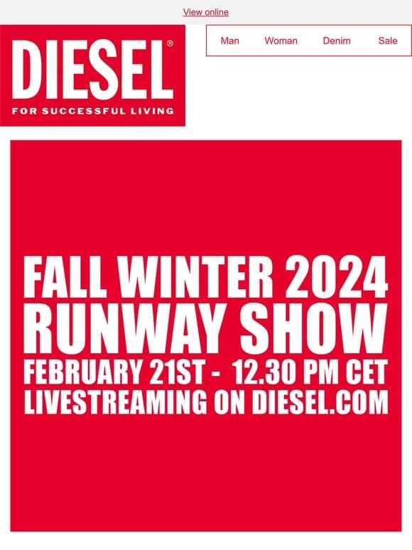 Today: Fall Winter 2024 Runway Show