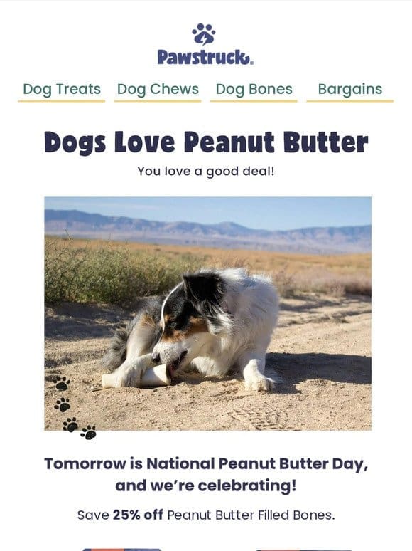 Tomorrow is National Peanut Butter Day