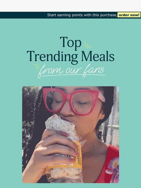 Top Trending Meals