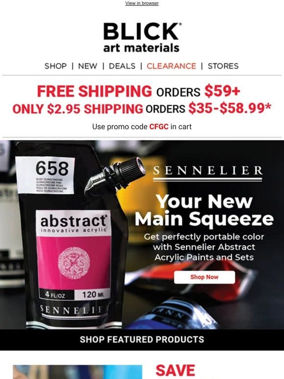Totally squeezable | Sennelier Abstract Acrylic Paints