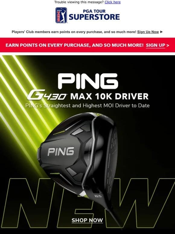 Transform Your Game with PING G430 Max 10K – Order Now