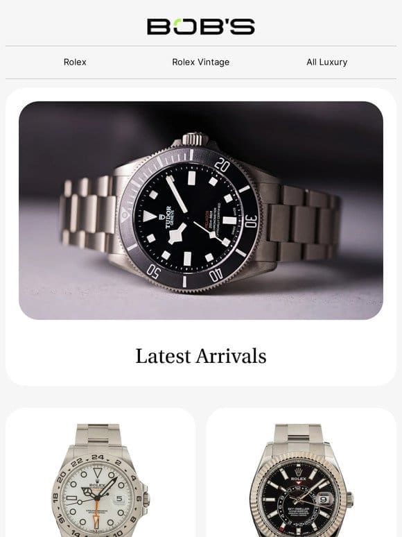 Trending Now: Authentic Pre-Owned Tudor Watches