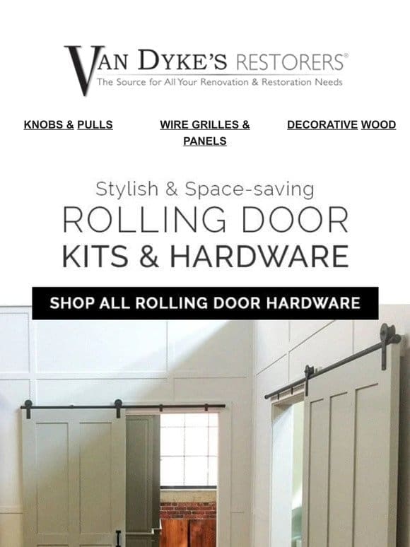 Tuesday Tip: Install Rolling Door Hardware