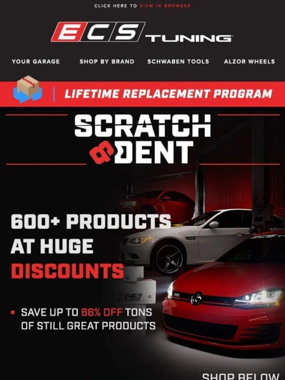 Up To 80% Off Thousands of Parts