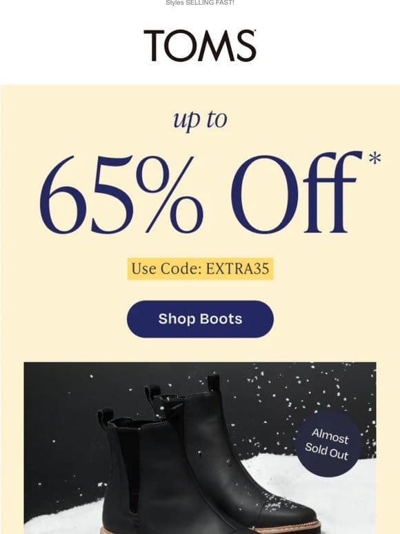 Up to 65% off | Your NEW fave boots