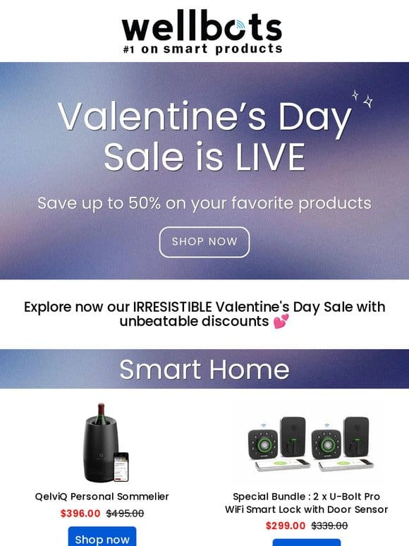 Valentine’s Day Deals are already here!
