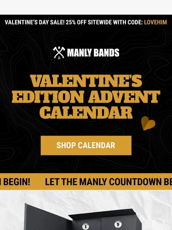 Valentine’s Edition Advent Calendar