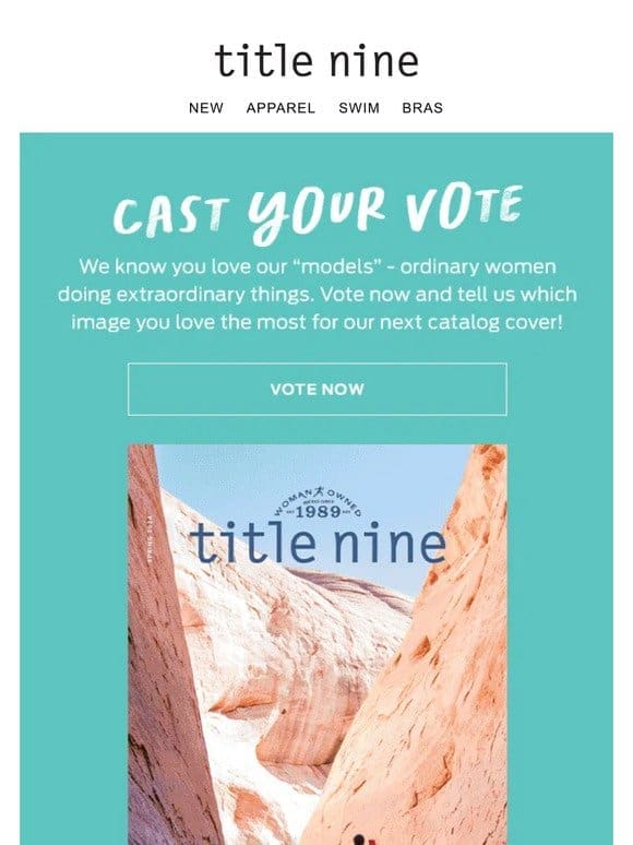 Vote for our next catalog cover!