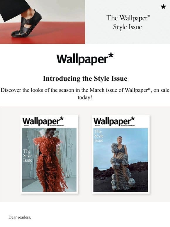 Wallpaper* March 2024: The Style Issue
