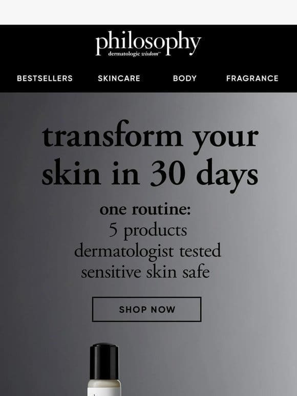 Want To Visibly Transform Your Skin?