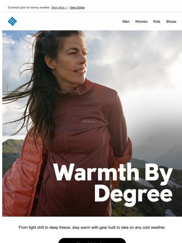 Warm jackets built to take on the cold.