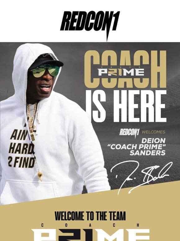 Welcoming Coach Prime as an owner