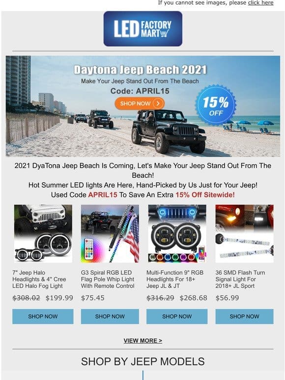 What’s Trending LED lights For Jeep Beach? Shop These Limited-Time Deals Right Now