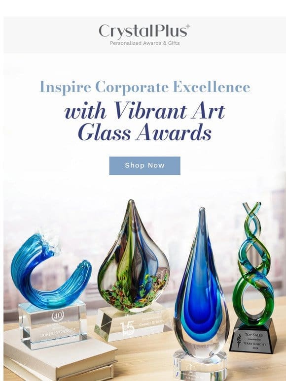 Where Art and Recognition Meet: Crystal Awards with Artistic Accents