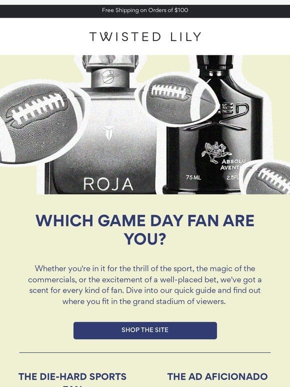 Which Game Day Fan Are You?  ✨