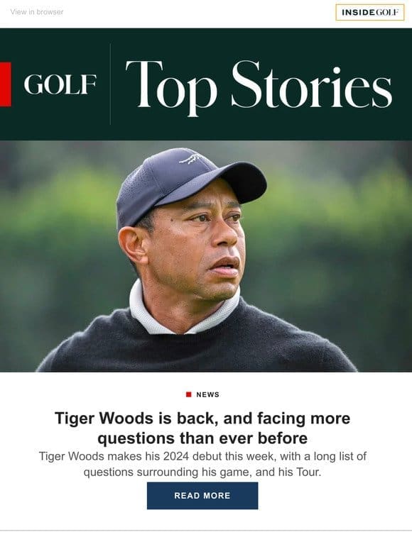 Why Tiger is replacing trusted club at Genesis