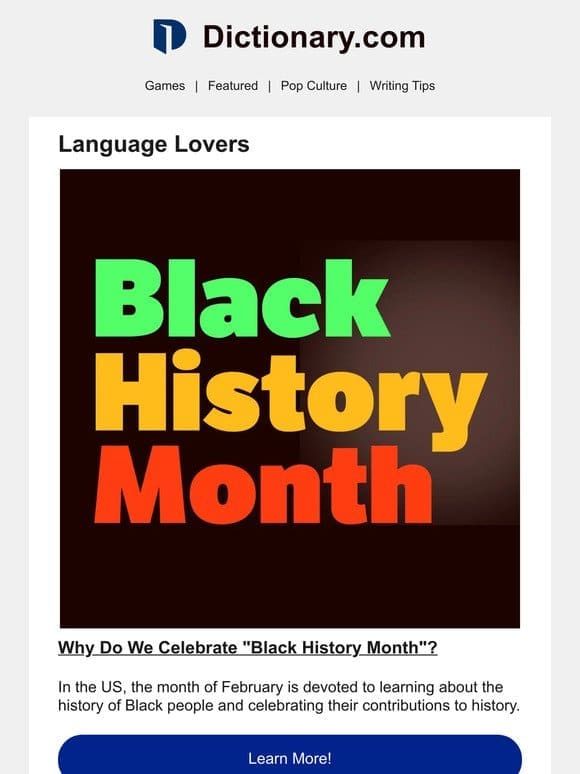 Why is February Black History Month?