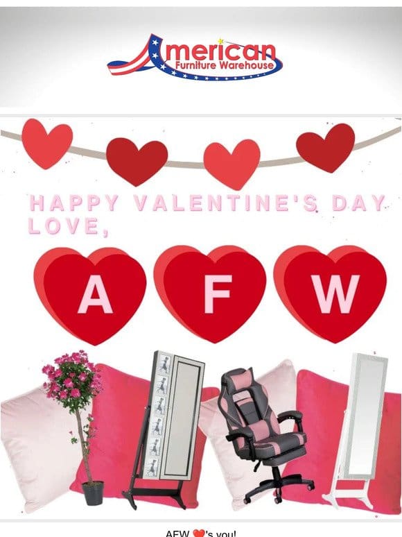 Will you be AFW’s Valentine?