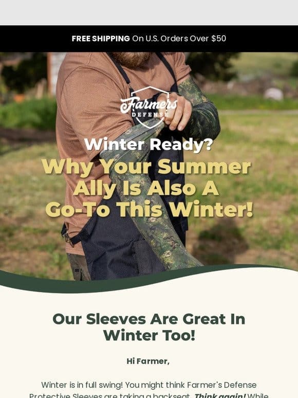 Winter Ready? Protective Sleeves are a Must-Have Year-Round!