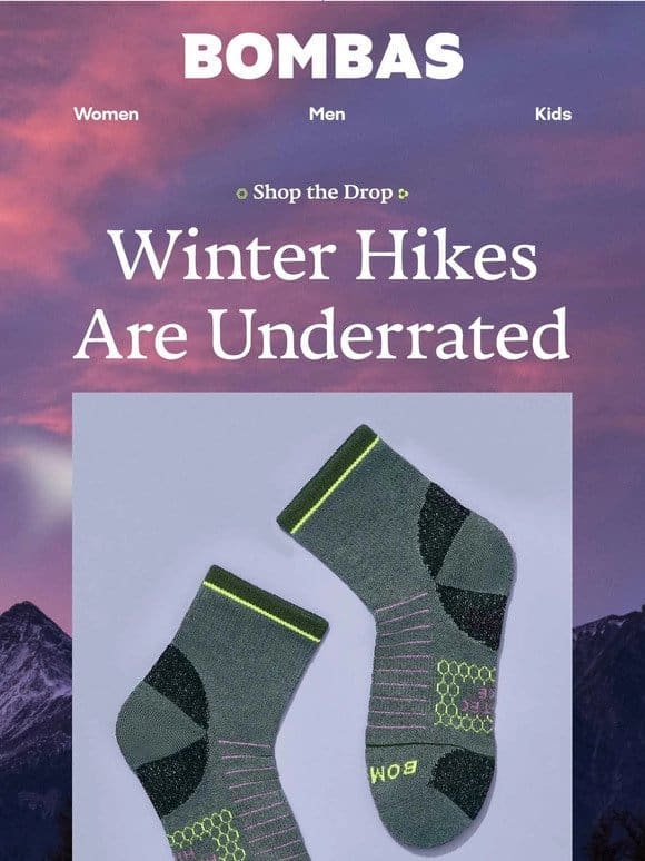 Yes， You Can Hike in the Winter