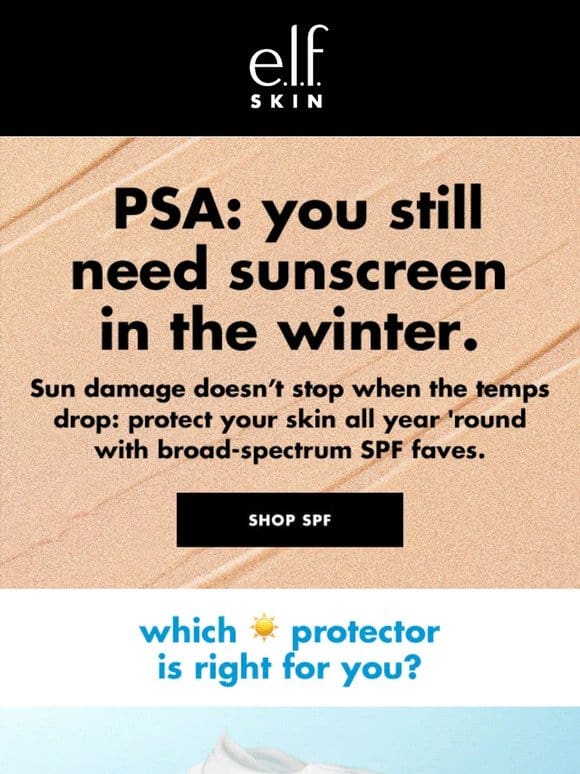 Yes， you *still* need sunscreen rn