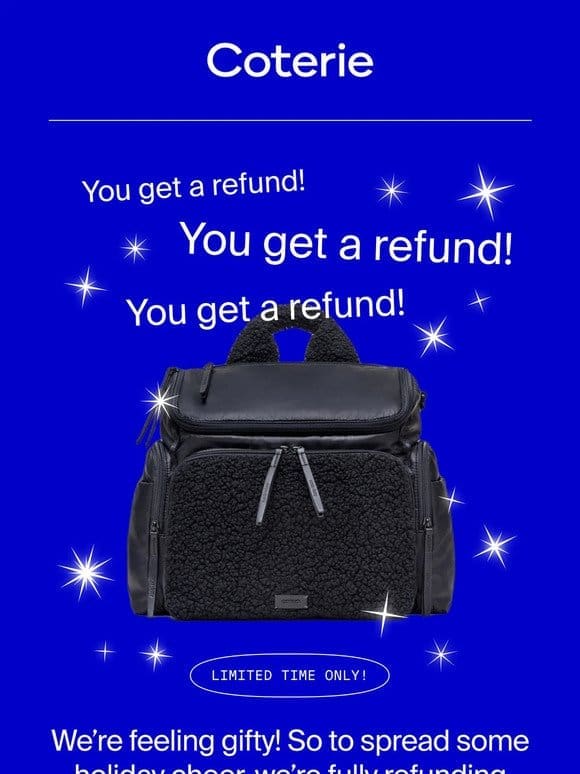 You could win a full refund