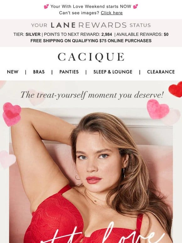 You’ll LOVE this! ALL Cacique Bras NOW $29 (& up)!