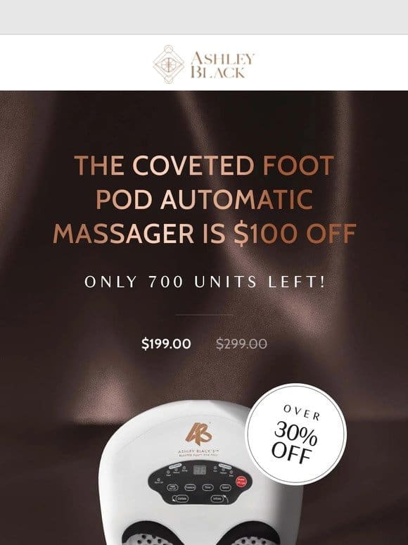 Your Exclusive Deal On The Foot Pod Massager Is Here!