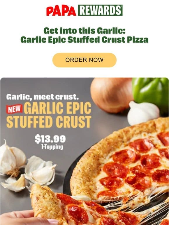 Your Garlic Sauce Pizza Dreams Come True