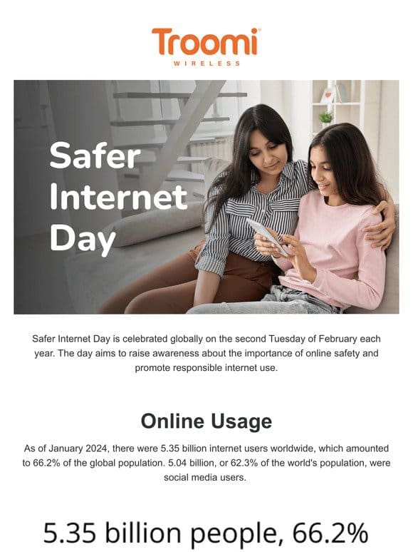 Your Guide to Safer Internet Day， February 6th