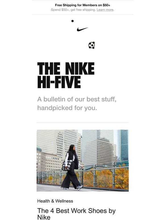 Your Nike Hi-Five is here