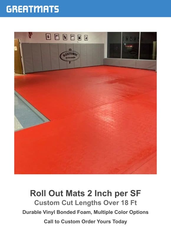 Your Studio Deserves Top-Rated Roll Out Mats