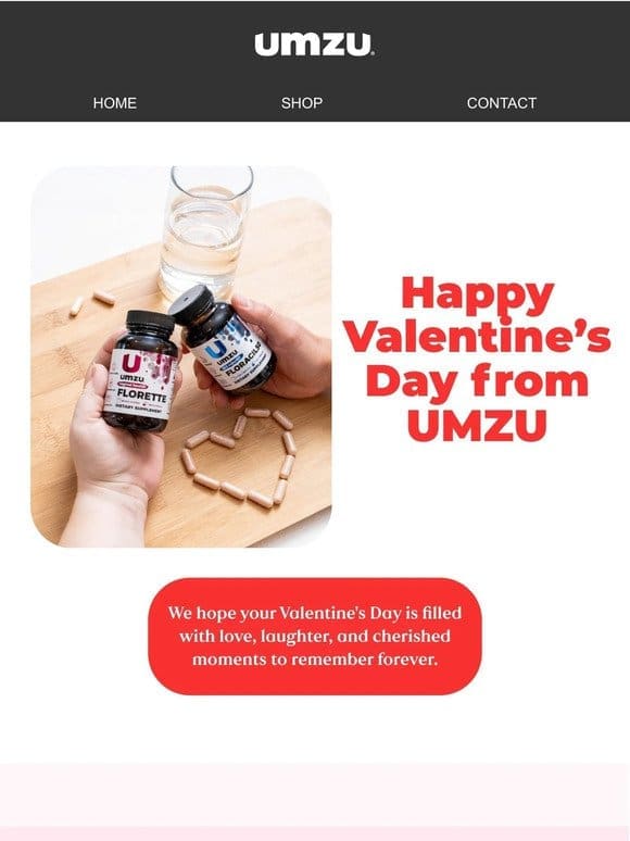 Your Valentine’s Day Gift from UMZU   Exclusive Deals Inside!