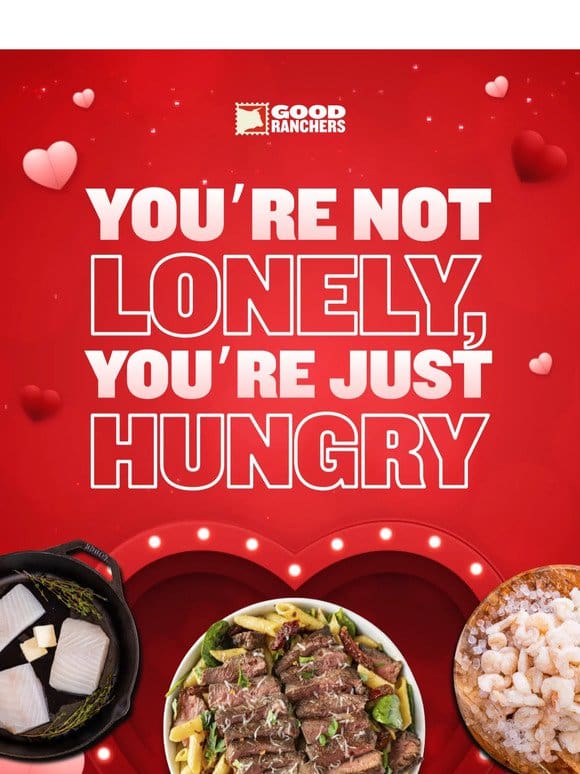 You’re Not Lonely， You’re Just Hungry    ️