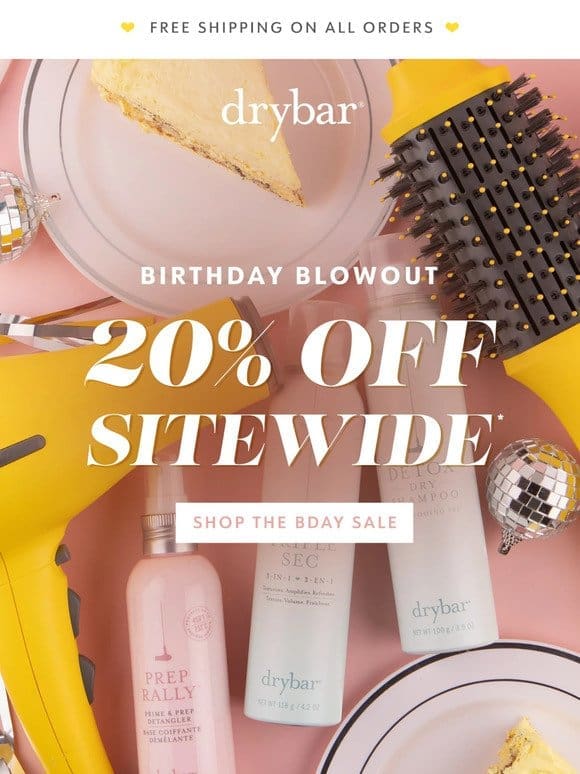 You’re invited to 20% off